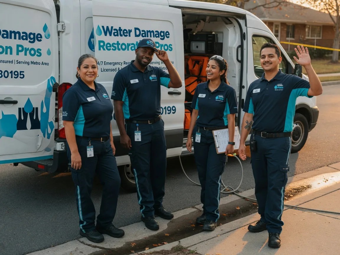 Water Damage Restoration company in Hooks, TX