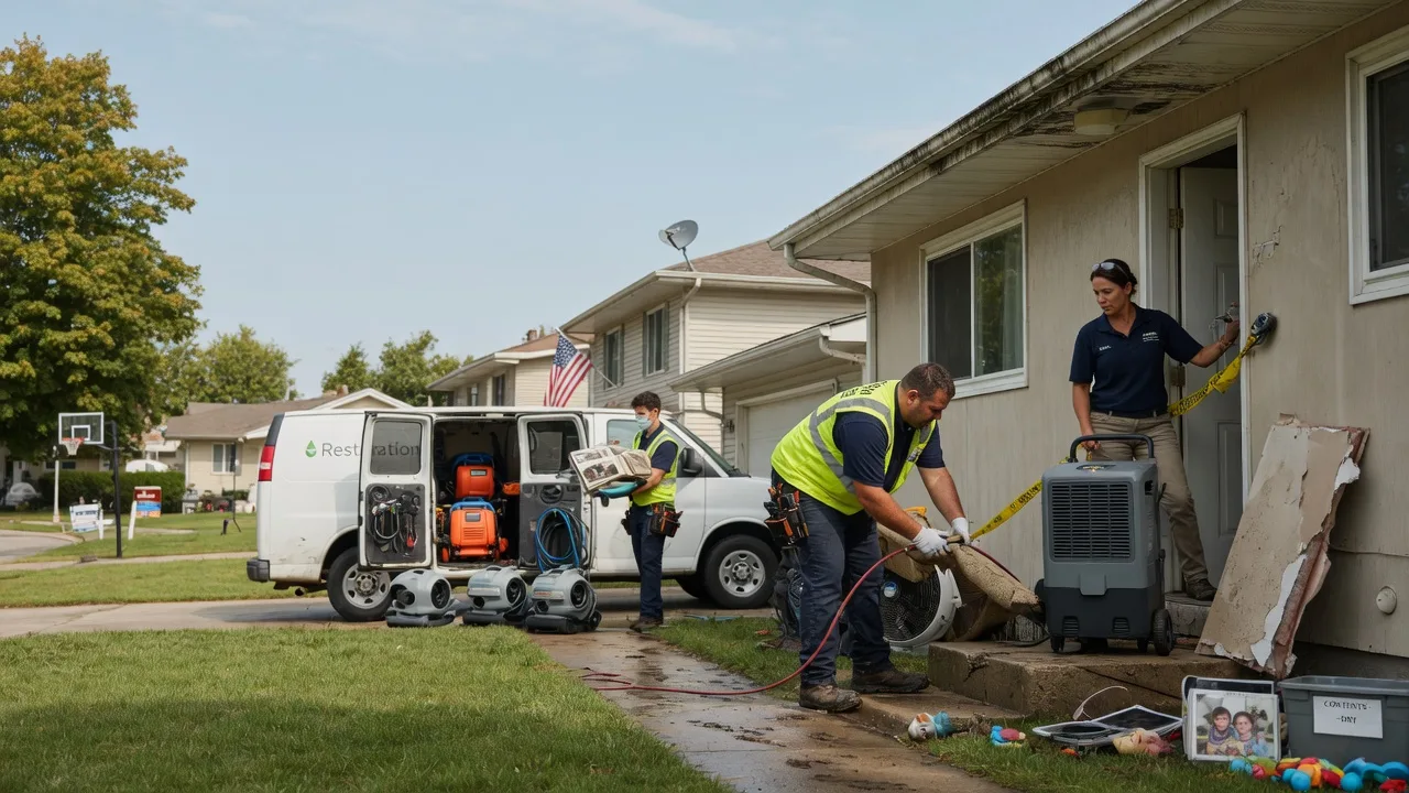 Water Damage Restoration in Hooks, TX near me